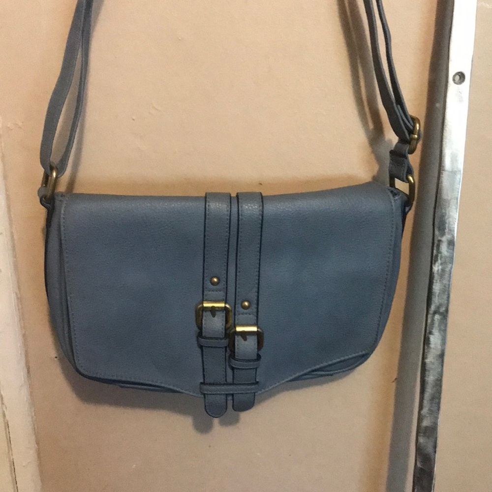 New blue Merona purse.